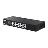 Tenda Switch 16 Port Gigabit LAN Switch (Plug-and-Play Ethernet Switch,...