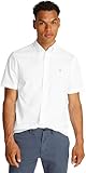 Tommy Hilfiger Herren Hemd Flex Poplin Solid Kurzarm, Weiß (Optic White),...