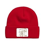 no/no Arch of Rome Beanie-Mütze, warm, gemütlich, gestrickt, mit...
