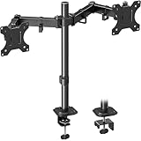 MOUNTUP Monitor Halterung 2 Monitore für 13-32 Zoll Flach & Curved...