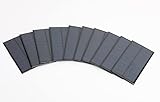 FellDen 5 V Mikro-Solarzellen, 10 Stück, 5 V, 200 mA Solarzellen-Set,...