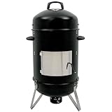 BBQ-Toro Räuchertonne Hickory Ø 46 cm | Grilltonne, Räucherofen Holz,...