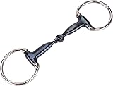 Equinate Olivenkopfgebiss Sweet Iron 16mm einfach gebrochen 13,5cm -...