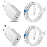 2er Pack USB C Ladegerät 25W Ladekabel für Samsung Galaxy S25 S24 S23 S22...