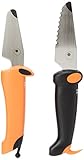 KUHN RIKON kinderkitchen Kindermesser Set Hund, schwarz/orange, Edelstahl,...