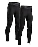 DANISH ENDURANCE 2er Pack Laufhose Herren Lang, Kompressionshose,...