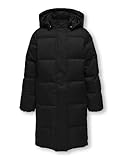 KIDS ONLY Mädchen KOGIRENE Puffer Coat OTW NOOS Jacke, Black, 164