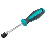 wolfcraft Handschraubendreher mit Bitaufnahme, lang I 8725000 I extralanger...
