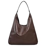 TIAASTAP Groß Handtasche für Damen Weiche Leder Tote Bag Shopper Tasche...