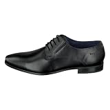 bugatti Business Halbschuh aus Leder, Klassischer Derby mit Gummizug,...