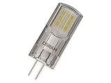 OSRAM LED Pin Lampe mit G4 Sockel, Warmweiss (2700K), 12V-Niedervoltlampe,...