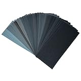 Miady Schleifpapier Set 36 Stück Körnung von 120 bis 3000, Nass und...