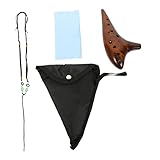 DIKACA 1 Satz C Tonart Okarina Musikinstrument Tragbare Okarina 12 Loch...