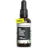 Bio Mönchspfeffer Tropfen – 300mg Mönchspfefferextrakt aus Vitex Agnus...