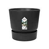 elho Greenville Rund 16 - Blumentopf für Innen und Außen -...