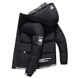Modeewel Leichte Daunenjacke Herren Warm Steppjacke Wintermantel...