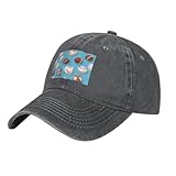 YYHWHJDE Schwarze Baseballkappe, Basecap, Basketball, Fußball, Hockey,...
