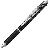 Pentel EnerGel Document BLP77-AX Gel-Tintenroller, schwarz, 0,7 mm...