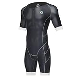 CGLRybO Triathlon-Anzüge für Herren, Einteiler, kurzärmelig, Trisuits...