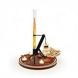 NovaTerra Feuerrohr Edelstahl Feuersäule & Pelletfackel – Elegante...