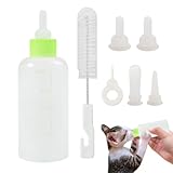 Babyflasche für Kätzchen, Babyflaschenset für Welpen, 7-teiliges Set...