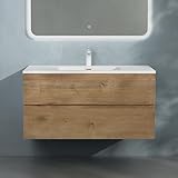 doporro Badmöbel-Set Waschbecken-Unterschrank Badezimmer Waschtisch mit...