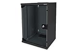 DIGITUS Netzwerk-Schrank 10-Zoll - 9HE - Wandmontage - HxBxT 464x312x300mm...