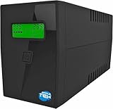 SIMPLETEK - USV Unterbrechungsfreie Stromversorgung | LCD-Display mit APP...