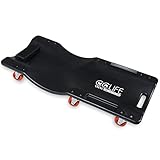 CCLIFE KFZ Rollbrett Werkstatt Rollliege Montagerollbrett Werkstattliege,...