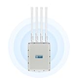 KuWFi Outdoor Dualband Gigabit Outdoor WLAN Access Point, AX1800 Outdoor...