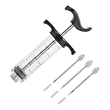 Windfromort 30 ml Fleisch Injektor - Marinadenspritze mit 304 Edelstahl...