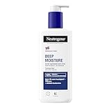 Neutrogena Deep Moisture Bodylotion, sofort einziehende Körperlotion mit...