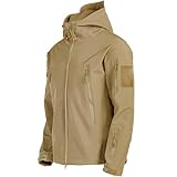 Generisch Herren-Outdoor-Soft-Hardshell-Jacke, einfarbig und Tarnfarben,...