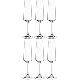 Leonardo Paladino Sekt-Gläser, 6er Set, Spülmaschinenfeste...
