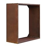 ESTEXO Brennholzlager Holzunterstand Rost Brennholzregal Edelrost...