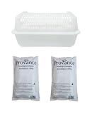 1-12 Boxen XL Luftentfeuchter Sets mit 2x1000g Granulat Raumentfeuchter (1x...