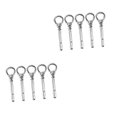 DIYEAH 10 Stck. Teiliges Edelstahl Ösenschrauben Schwerlastbolzen...