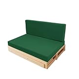 DLLDLGG Palettenkissen-Set für Den Außenbereich, 120 X 80 cm,...