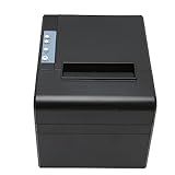 Topiky POS Thermodrucker, 80 mm USB LAN Schnittstellendrucker, Kompatibel...