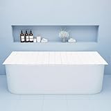 UHDUIG Badewannenabdeckung Badewanne Dämmplatte Faltbare PVC Halten Sie...
