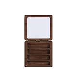 AHUFGN Mini Palette 1 Stück quadratischer Malkasten aus schwarzem...