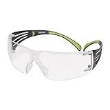 3M SecureFit Schutzbrille SF401AF, klar – Arbeitsschutzbrille mit...