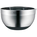 WMF Gourmet Küchenschüssel 24 cm, Edelstahl Rührschüssel groß 4,0l,...
