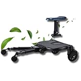 TinyPath Kinder Buggy Board - Universelles Trittbrett 19cm Sitz für alle...