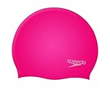 Speedo Unisex Kinder Junior Plain Moulded Silicone Junior Swimming Cap...