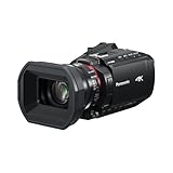 Panasonic HC-X1200E 4K 60p Palm-Style Camcorder with 25mm Wide-Angle Lens,...