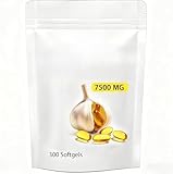 Elare Gereifter Knoblauchextrakt 7500 Mg, Geruchlos, Bio-Knoblauchkapseln,...