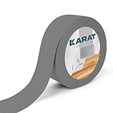 KARAT Weichsockelleiste 19 x 19 mm, Grau 10 m - selbstklebende Rückseite -...