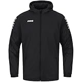 JAKO Unisex Kinder Team 2.0 Allwetterjacke, Schwarz, 140 EU