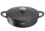 TEFAL E21872 TRATTORIA Servierpfanne 28cm | Aluguss | Gussdeckel |...